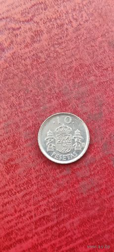 Испания  10 песет 1992