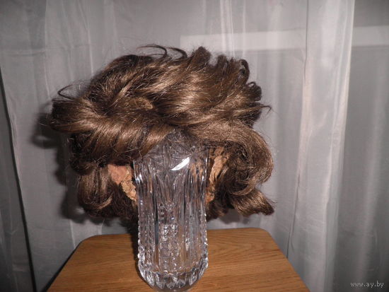 Натуральный Парик из Кореи времён СССР.С рубля.