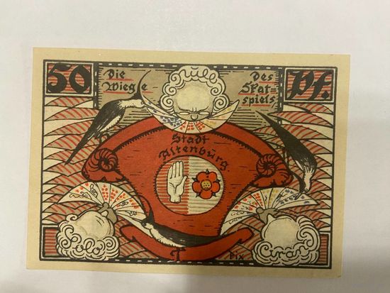 50 пфеннингов (нотгельды) 1921 г. Германия.
