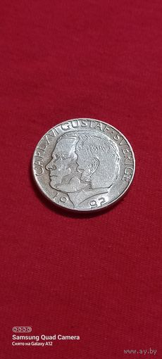 Швеция, 1 крона 1992.