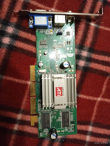 Видеокарта Radeon 9200SE 64M DDR, AGP