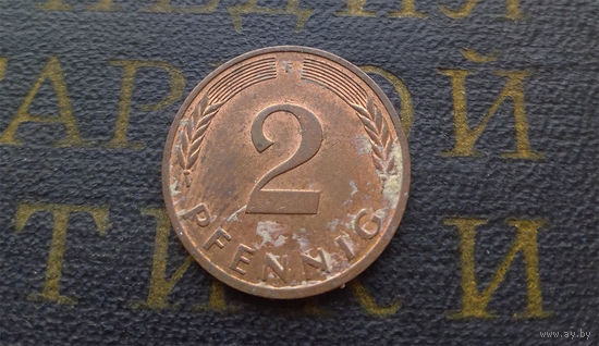 2 пфеннига 1978 (F) Германия ФРГ #04