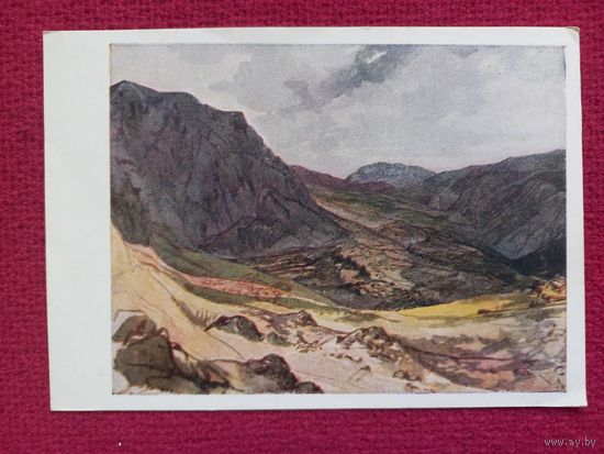 Долина Дельфийская и Парнас. Брюллов. 1959 г. Чистая.