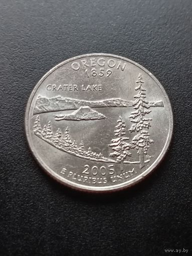 США  25 центов 2005 г. D - Западная Вирджиния