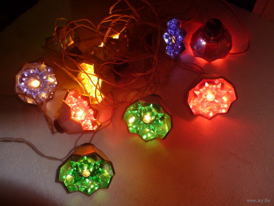 Ёлочная Электро Гирлянда. СССР