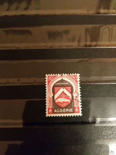 1947 французская колония Алжир герб фауна (3-2)