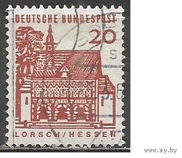 ФРГ. Городские ворота. Лорше. 1964г. Mi#456.