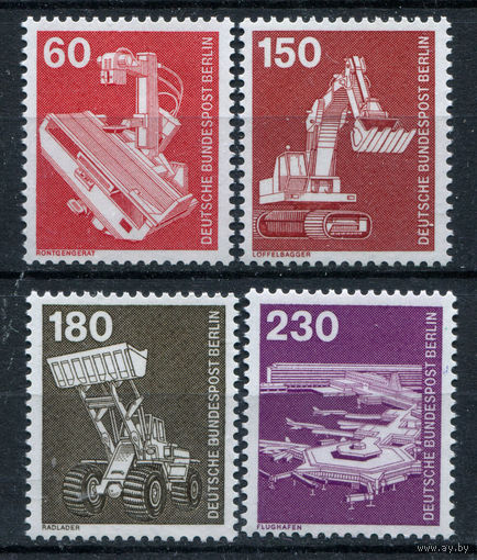 Берлин - 1978г. - Индустрия и техника. Стандарты - полная серия, MNH [Mi 582-586] - 4 марки