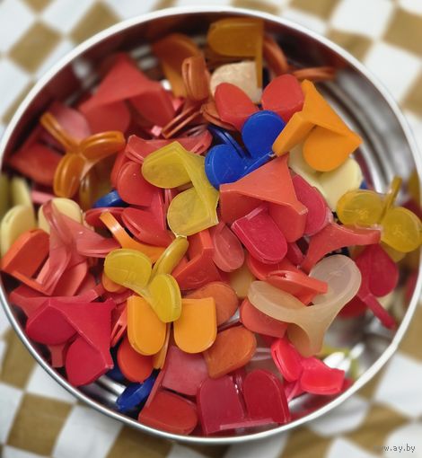 Для рыбалки на блесны защитные колпачки на тройники ссср одним лотом 25 штук