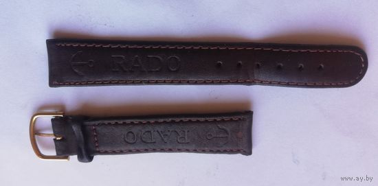 Ремень для часов RADO, кожа