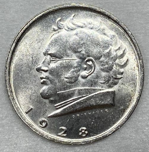 2 шиллинга 1928 Австрия серебро
