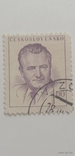 Чехословакия 1953. Президент Готвальд.
