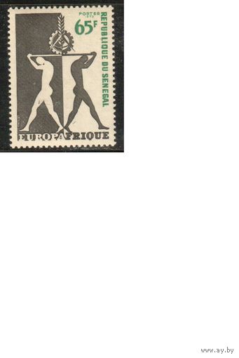 Сенегал-1973 (Мих.,516) ,  ** , Европа-Африка(одиночка)