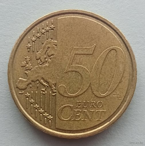 50 евроцентов. Мальта 2008