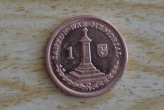 Остров Мэн 1 пенни 2009 с 1 руб