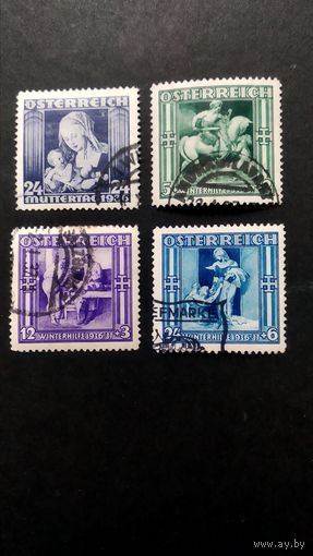 Австрия \140ф\ 1936 помощь. день матери