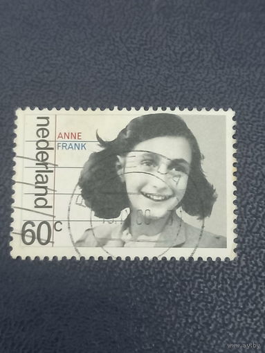 Нидерланды 1980г. Анна Франк.