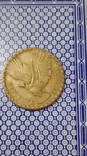 Чили 10 сентесимо 1966 кондор