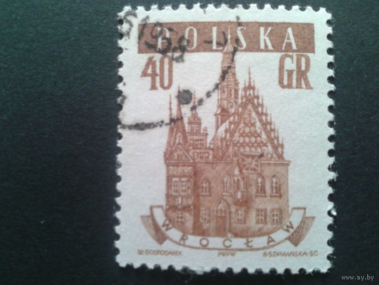 Польша 1958 стандарт Вроцлав /Бреслау/