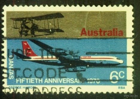 Австралия - 1970 [Mi. 455] Гашеная (AU11)