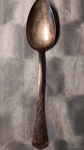 Антикварная ложка 20,5 см. Клейма: Штраус в ромбе, WMF, 90. 1910-1920 г.г.