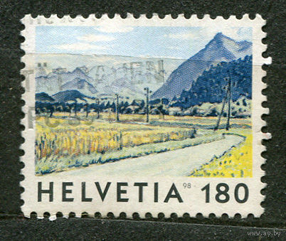 Пейзаж возле Ройтигена. Швейцария. 1998