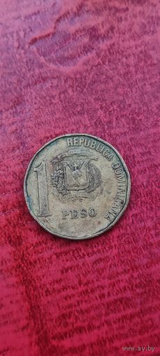 Доминиканская республика 1 песо 1993