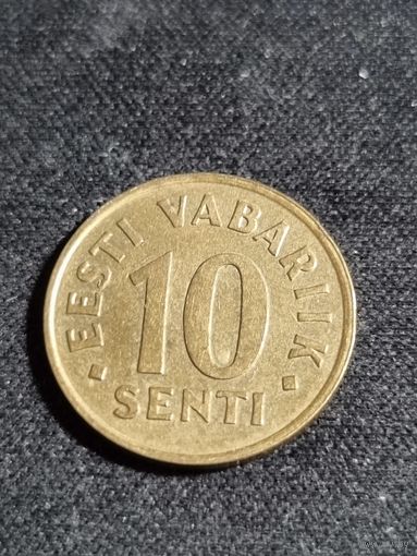 Эстония 10 сентов 1991