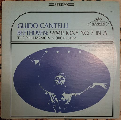 Beethoven. Symphony No. 7 In A. Guido Cantelli, The Philharmonia Orchestra.