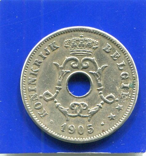 Бельгия 10 сантимов 1905 BELGIE
