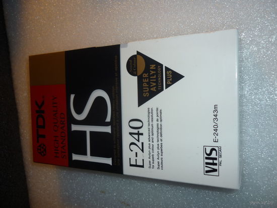 Винтажная Чистая видеокассета TDK E-240. JAPAN
