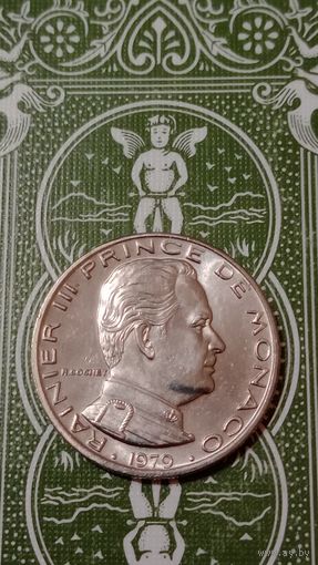 Монако 1 франк 1979