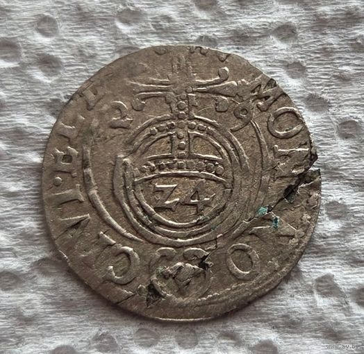 Полторак 1.5 гроша 1629 драйпелекер Шведская Прибалтика