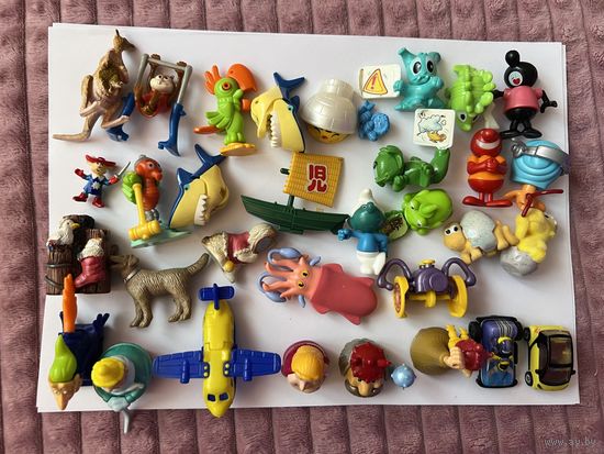 Игрушки киндер сюрприз