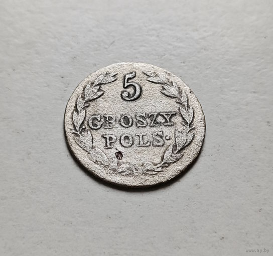 5 грошей 1826 г. IB. Для Польши (Николай I), лот рп - 6