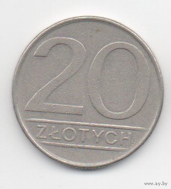 НАРОДНАЯ РЕСПУБЛИКА ПОЛЬША. 20 ЗЛОТЫХ  1984
