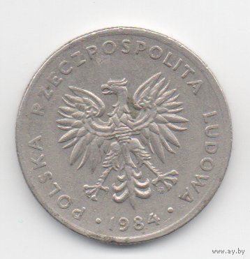 НАРОДНАЯ РЕСПУБЛИКА ПОЛЬША. 20 ЗЛОТЫХ. ПОГОДОВКА. Цена за одну монету.