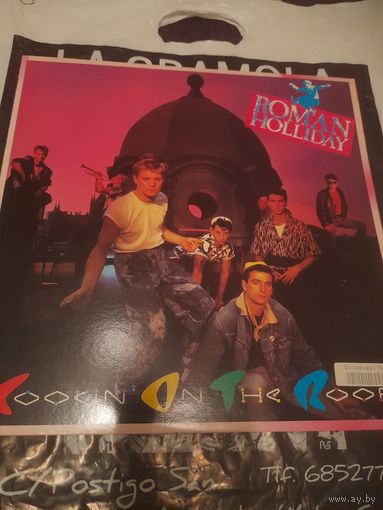 LP ROMAN HOLLIDAY   "COOKIN' ON THE ROOF'" 1983 JAPAN  CBS 25AP-2693NM-