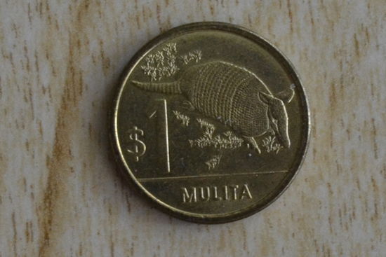 Уругвай 1 песо 2012