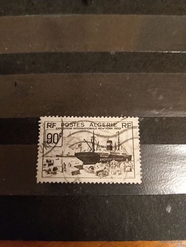 1939 Французская колония Алжир корабль флот (3-14)