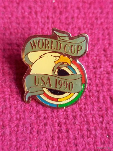 Знак Мировой кубок 1990 г. США Стрельба.