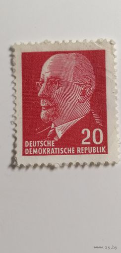 ГДР 1961. Вальтер Ульбрихт. Стандарты.