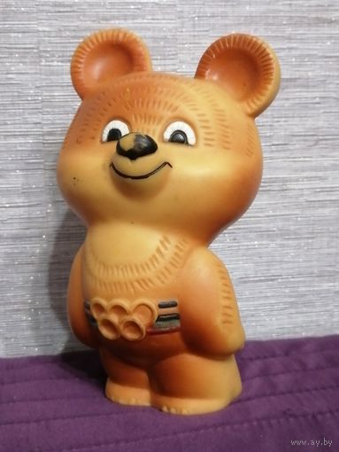 Олимпийский мишка резиновый