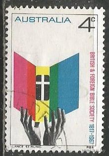 Австралия. 150 лет библейскому уставу. 1967г. Mi#385.