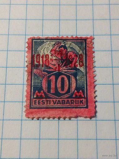Марка Эстония 1928 год
