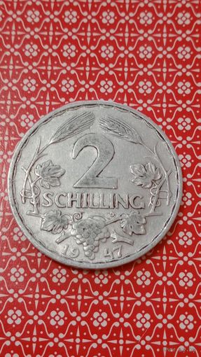 Австрия 2 шиллинга 1947