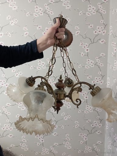 Люстра +торшер