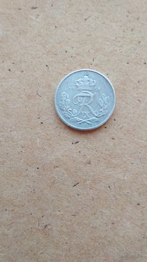 10 эре 1951 г. Дания.