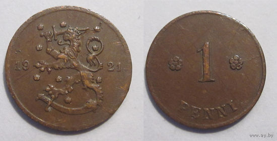 1 пенни 1921