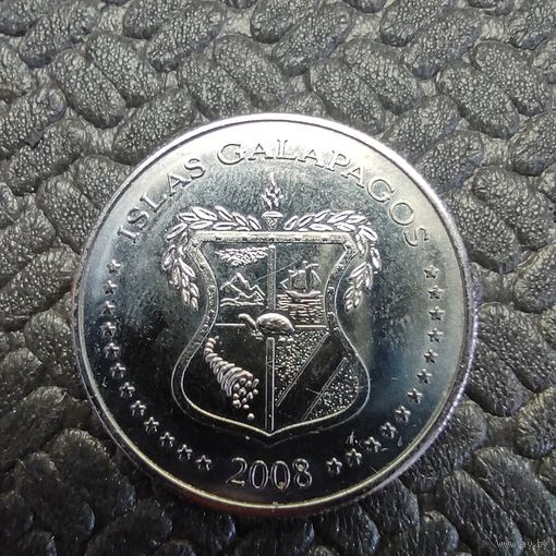 Галапагосские острова 50 центов 2008